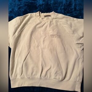 Essentials Fear of God Crewneck in yellow